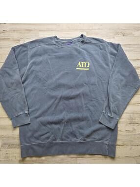 Alpha Tau Omega Frat Seal University of Kentucky Wildcats Crewneck Sweatshirt L